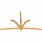Ekena Millwork Davenport Rough Sawn Timber Gable Bracket, Western Red Cedar, 108"W x 72"H x 2"D x 4"F, 16/12 Pitch GBW108X72X0204DAV00RWR - alternate 3